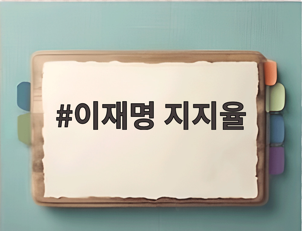 이재명 지지율