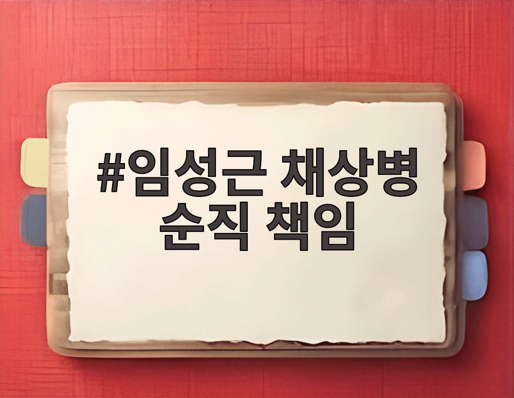 임성근 채상병 순직 책임