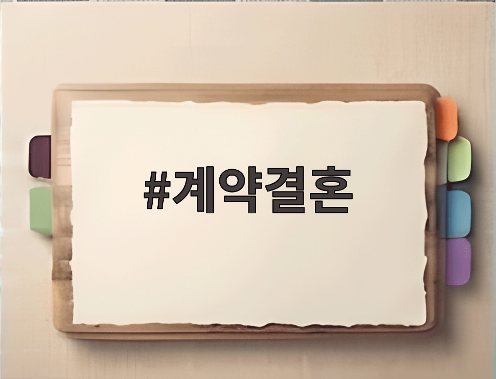 계약결혼