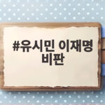 유시민 이재명 비판이 남긴 정치적 파장과 여야의 미래 유시민 이재명 비판