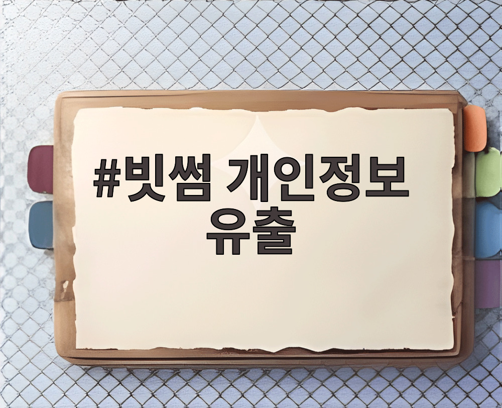 빗썸 개인정보 유출