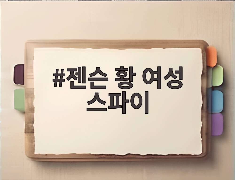 젠슨 황 여성 스파이