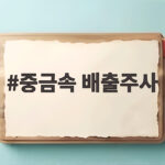 중금속 배출주사 비타민 주사로 속였다는 충격적 진실 중금속 배출주사