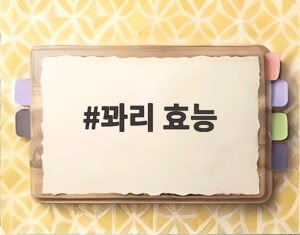 꽈리 효능